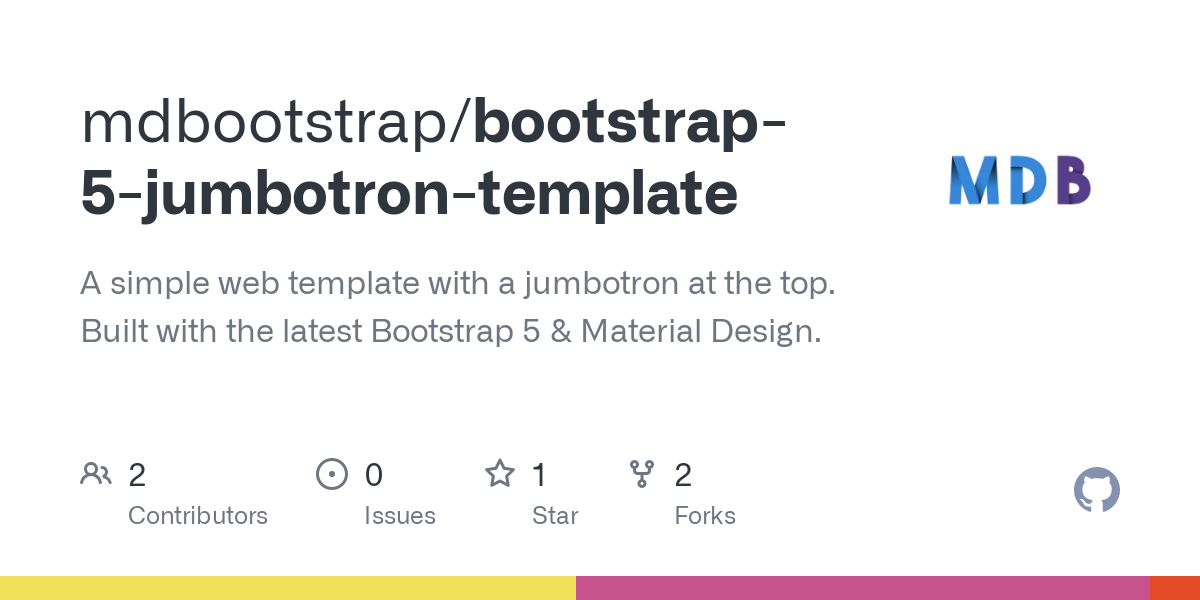 Detail Jumbotron Bootstrap Template Nomer 47