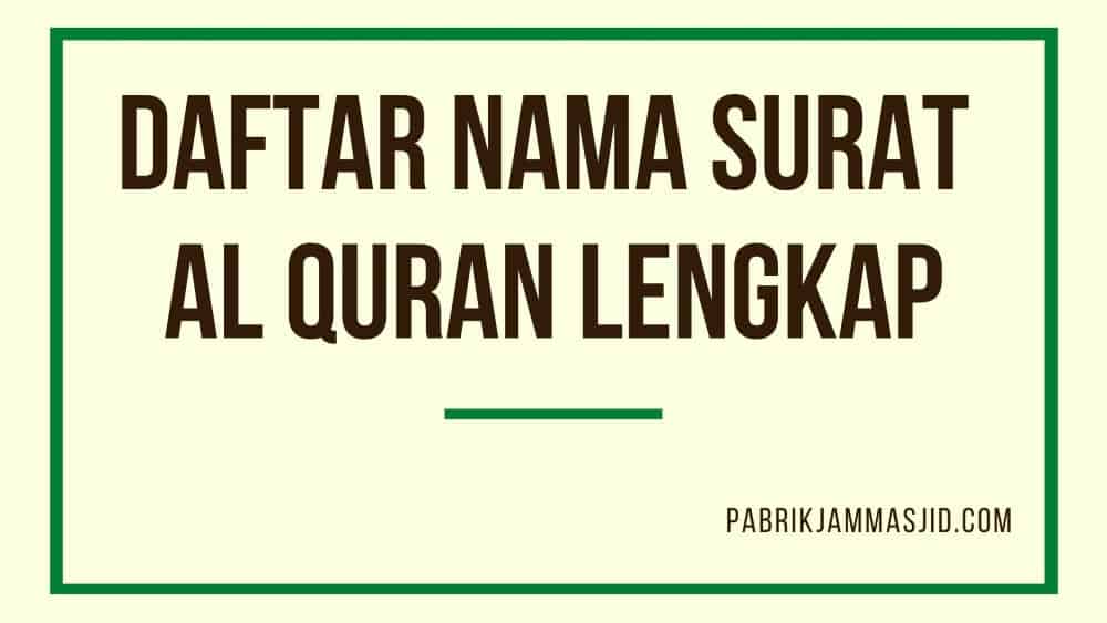 Detail Jumlah Ayat Surat At Tin Nomer 52