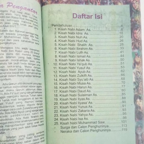 Detail Jumlah Halaman Buku Kisah Kisah 25 Nabi Dan Rasul Nomer 52