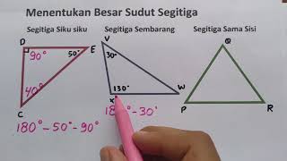 Detail Jumlah Sudut Sudut Segitiga Nomer 19