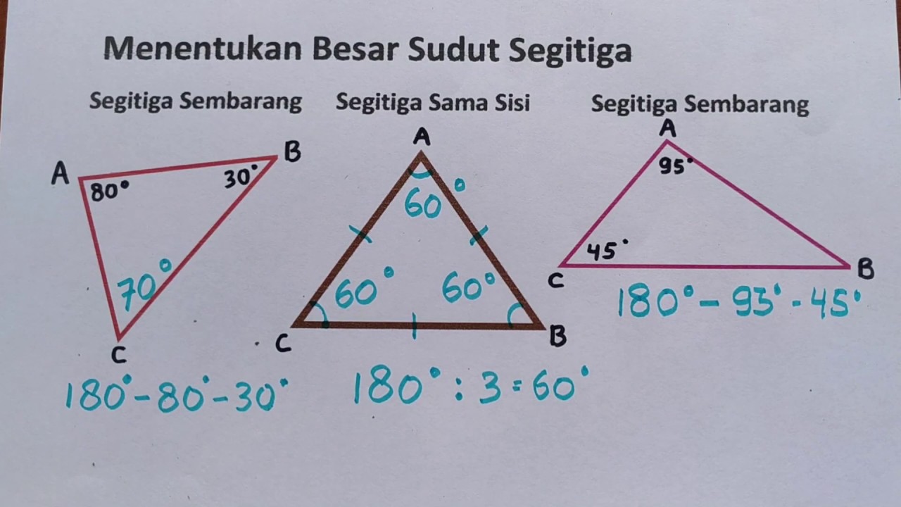 Detail Jumlah Sudut Sudut Segitiga Nomer 4