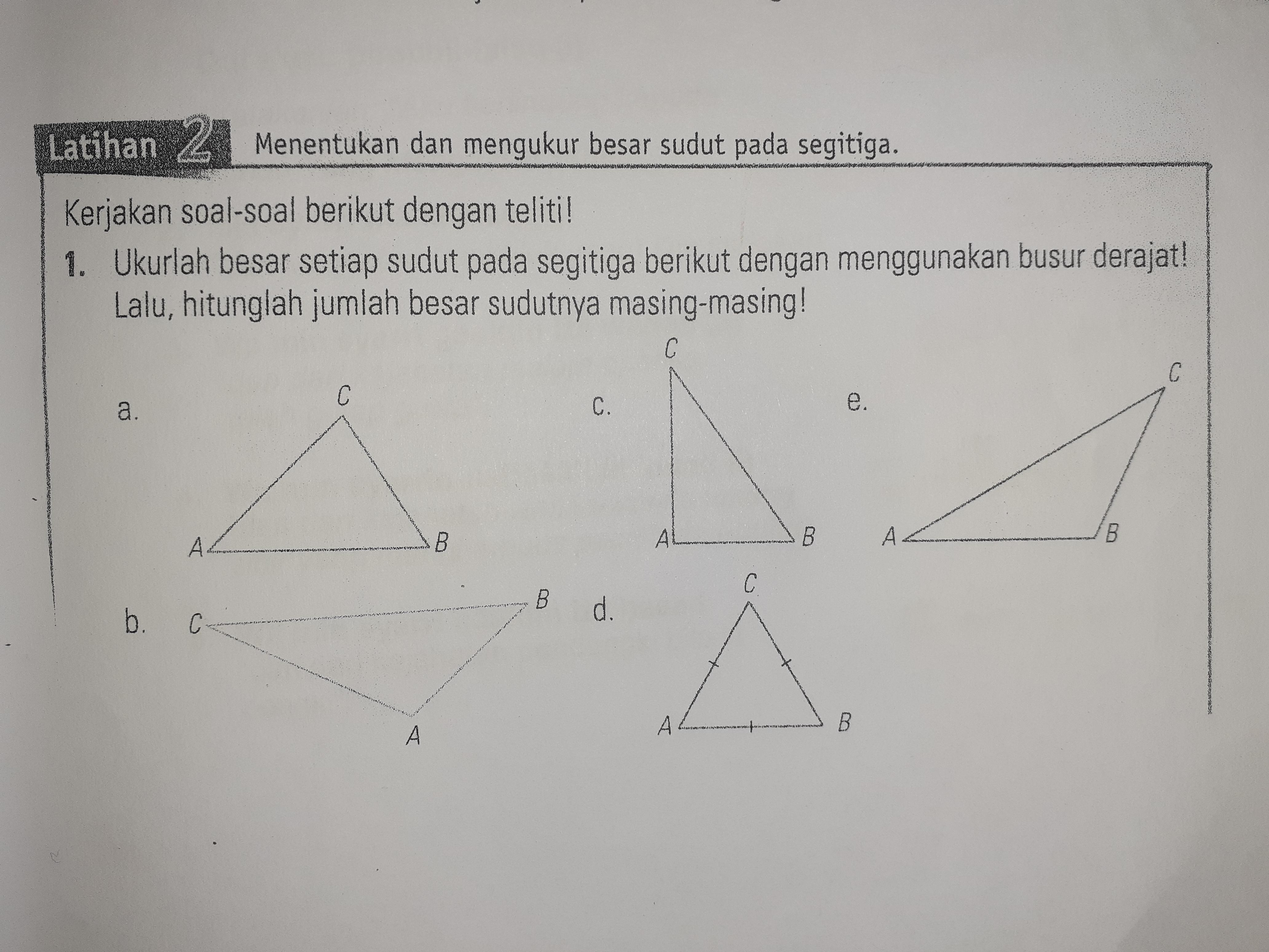 Detail Jumlah Sudut Sudut Segitiga Nomer 32