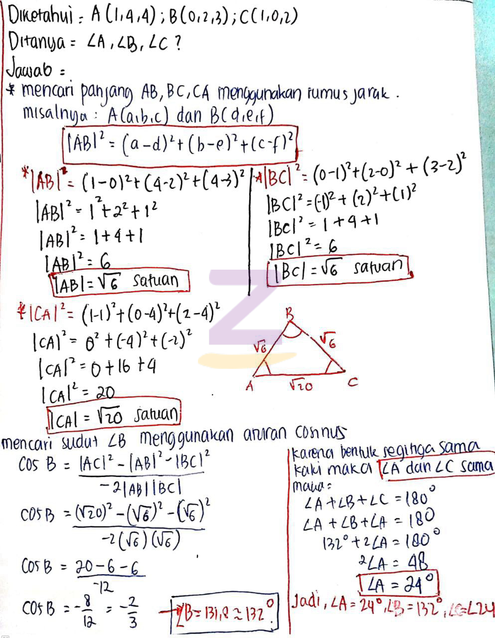 Detail Jumlah Sudut Sudut Segitiga Nomer 34