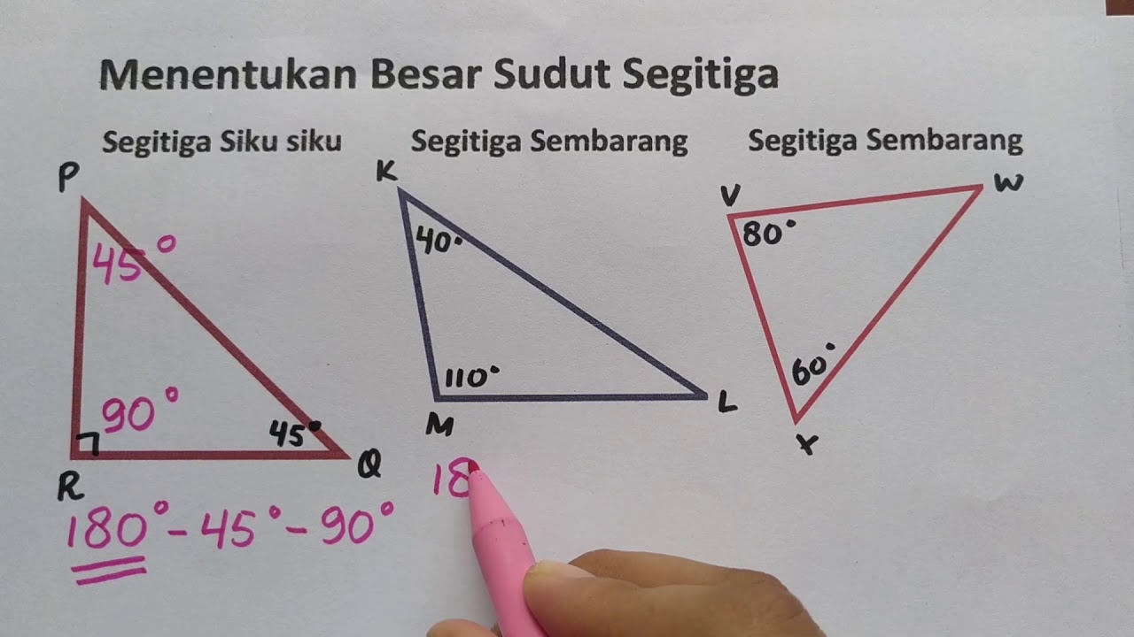Detail Jumlah Sudut Sudut Segitiga Nomer 37