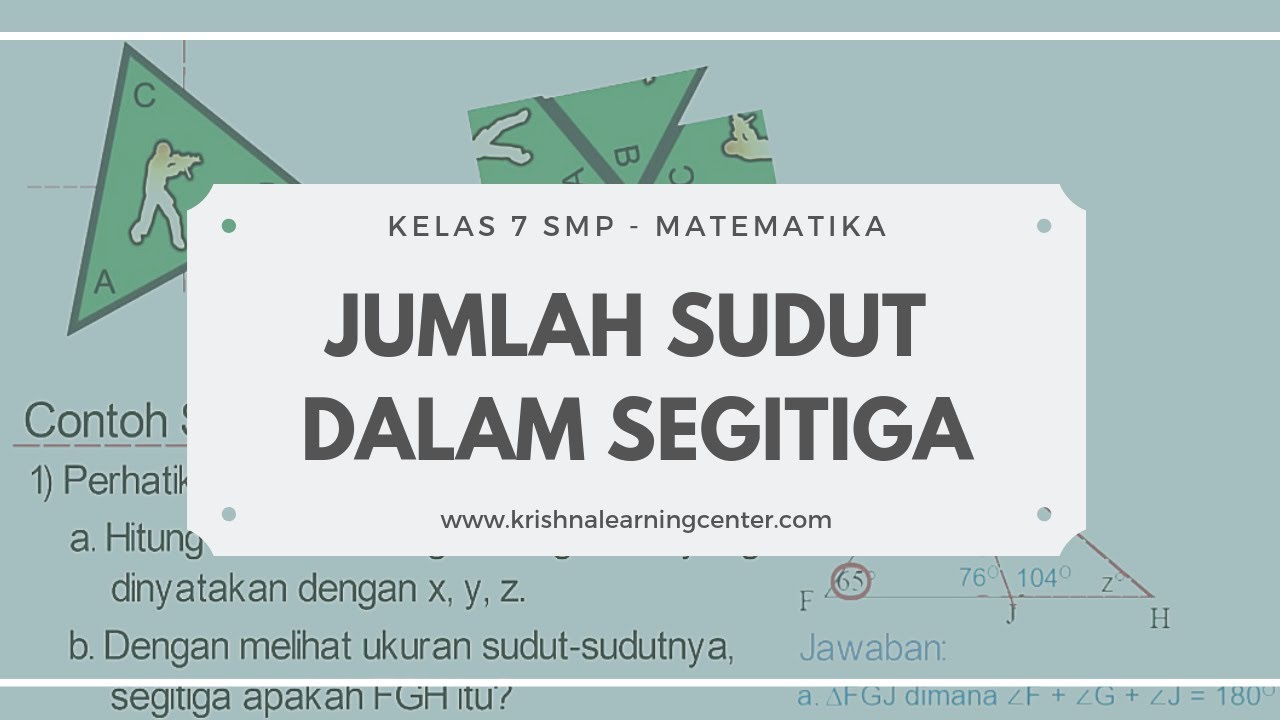 Detail Jumlah Sudut Sudut Segitiga Nomer 42