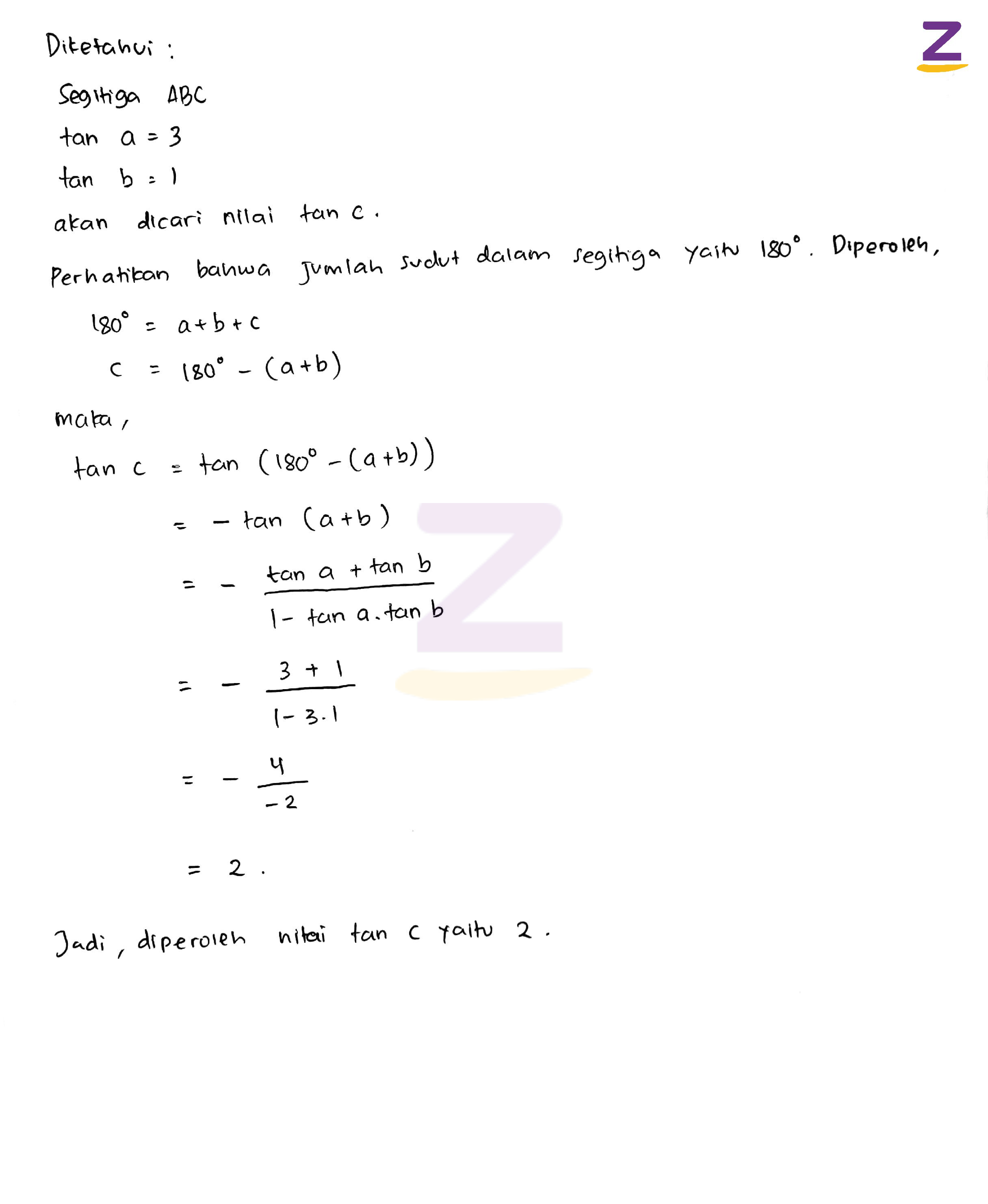 Detail Jumlah Sudut Sudut Segitiga Nomer 52