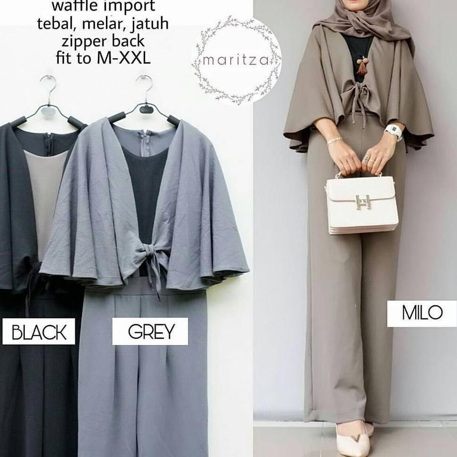 Detail Jumpsuit Untuk Wanita Berhijab Nomer 15