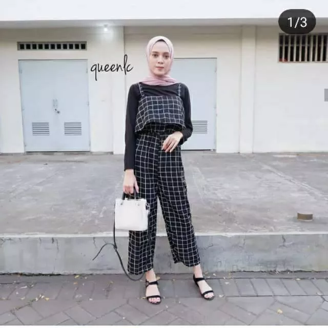 Detail Jumpsuit Untuk Wanita Berhijab Nomer 16