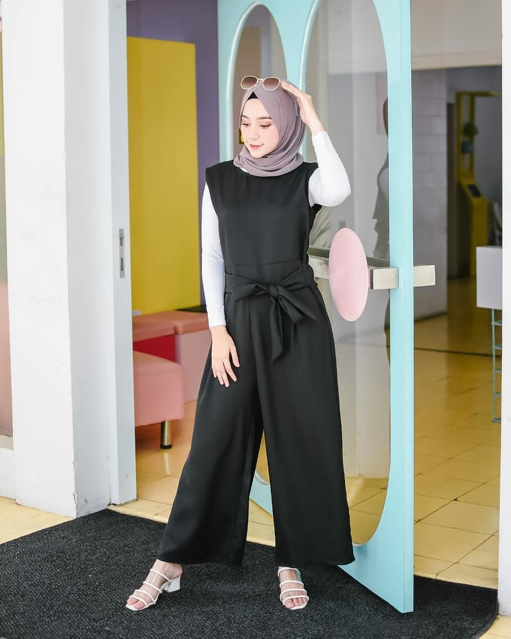 Detail Jumpsuit Untuk Wanita Berhijab Nomer 19