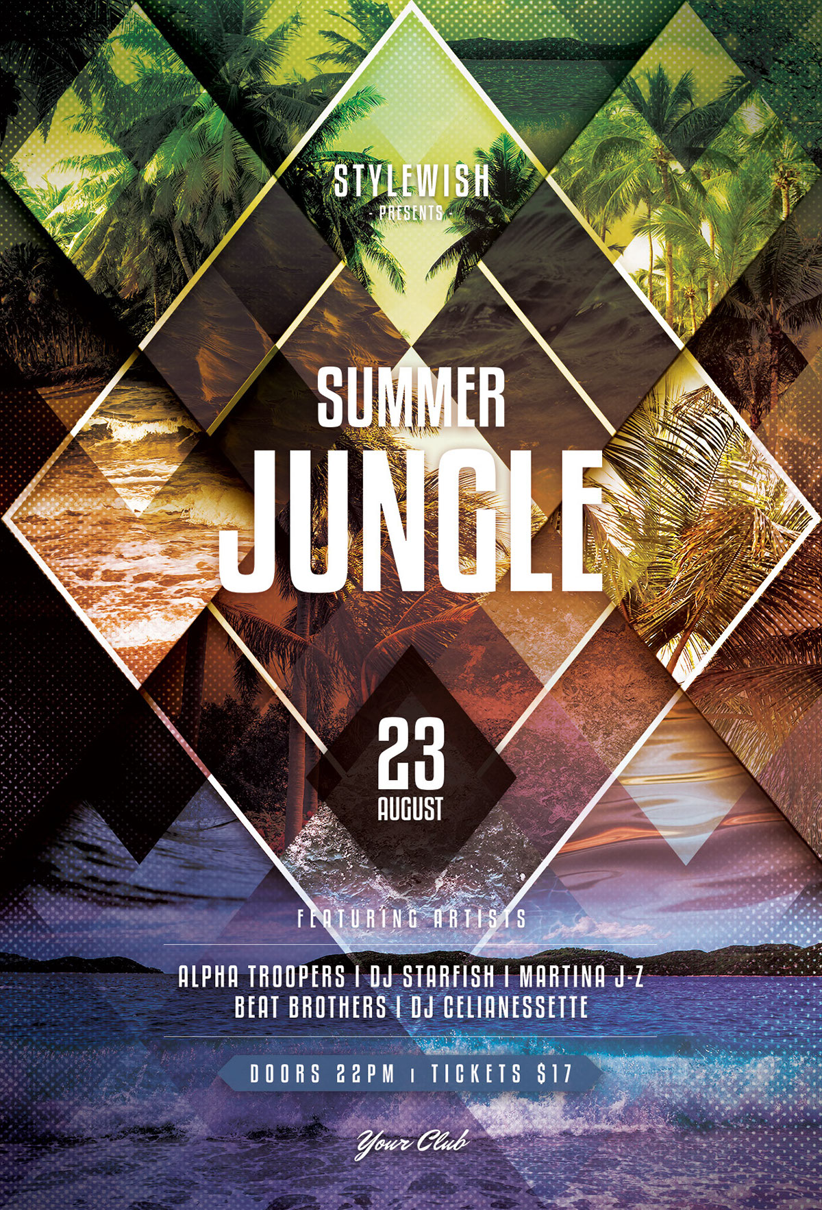 Jungle Flyer Template - KibrisPDR