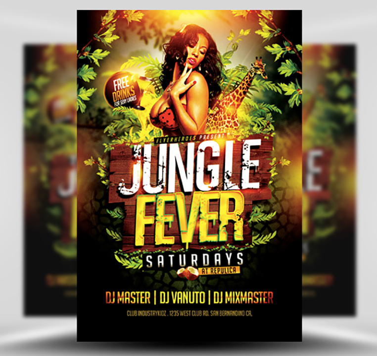 Detail Jungle Flyer Template Nomer 12