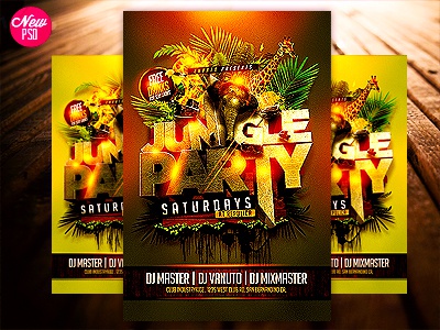 Detail Jungle Flyer Template Nomer 16