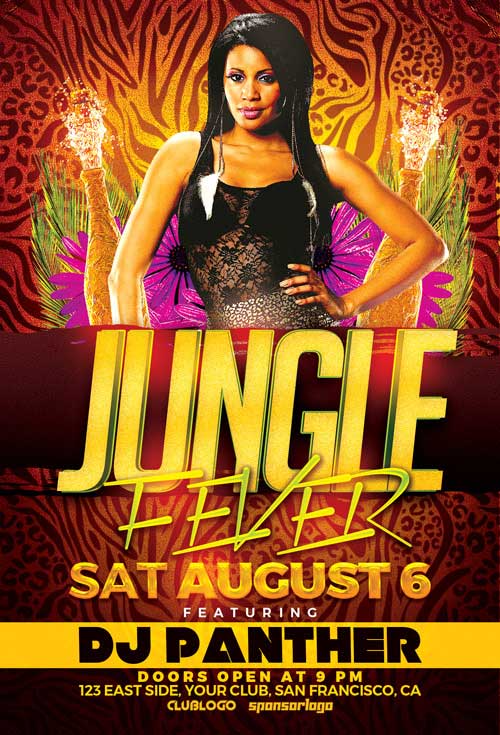 Detail Jungle Flyer Template Nomer 45