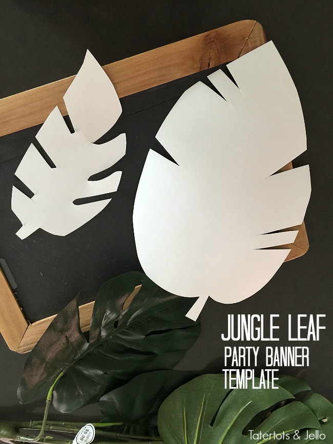 Detail Jungle Leaf Template Nomer 23