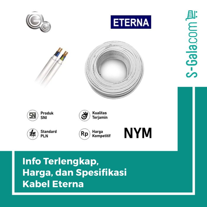 Detail Kabel Eterna Untuk Instalasi Rumah Nomer 26