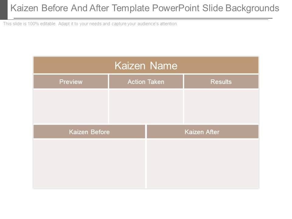 Detail Kaizen Before And After Template Nomer 6
