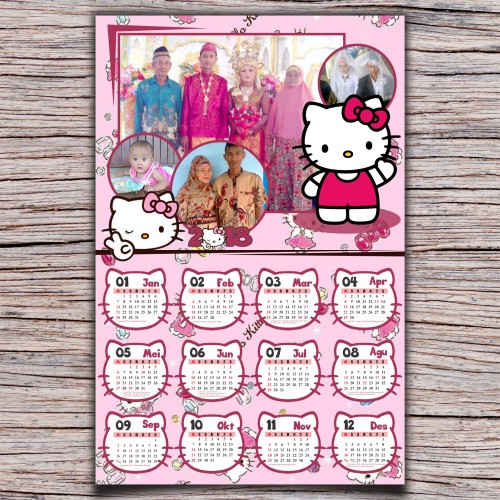 Kalender 2018 Hello Kitty - KibrisPDR