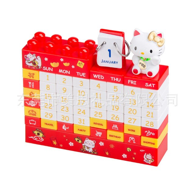 Detail Kalender 2018 Hello Kitty Nomer 33