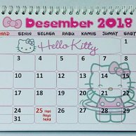 Detail Kalender 2018 Hello Kitty Nomer 39