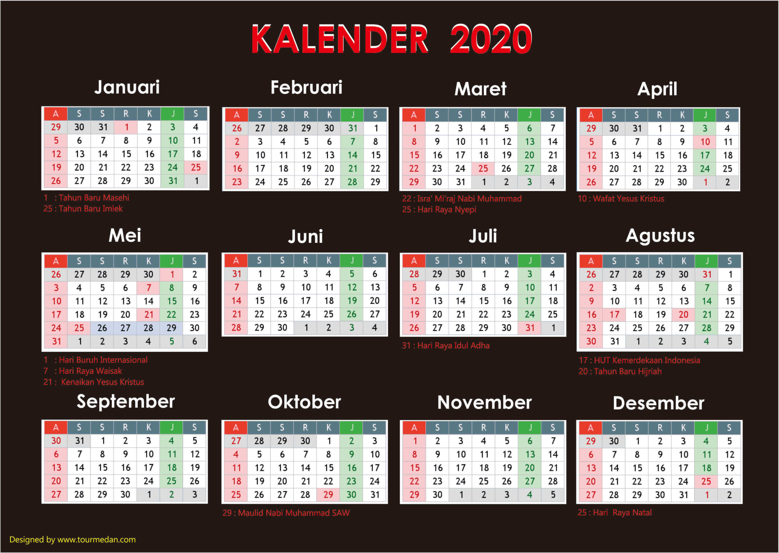 Detail Kalender Paskah 2020 Nomer 14