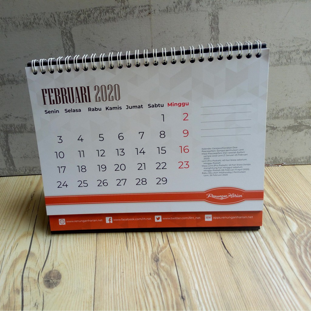 Detail Kalender Paskah 2020 Nomer 8