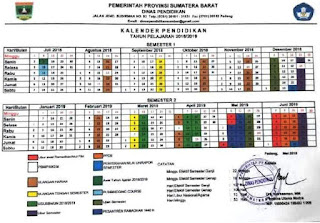 Detail Kalender Pendidikan 2018 2019 Jawa Tengah Excel Nomer 25