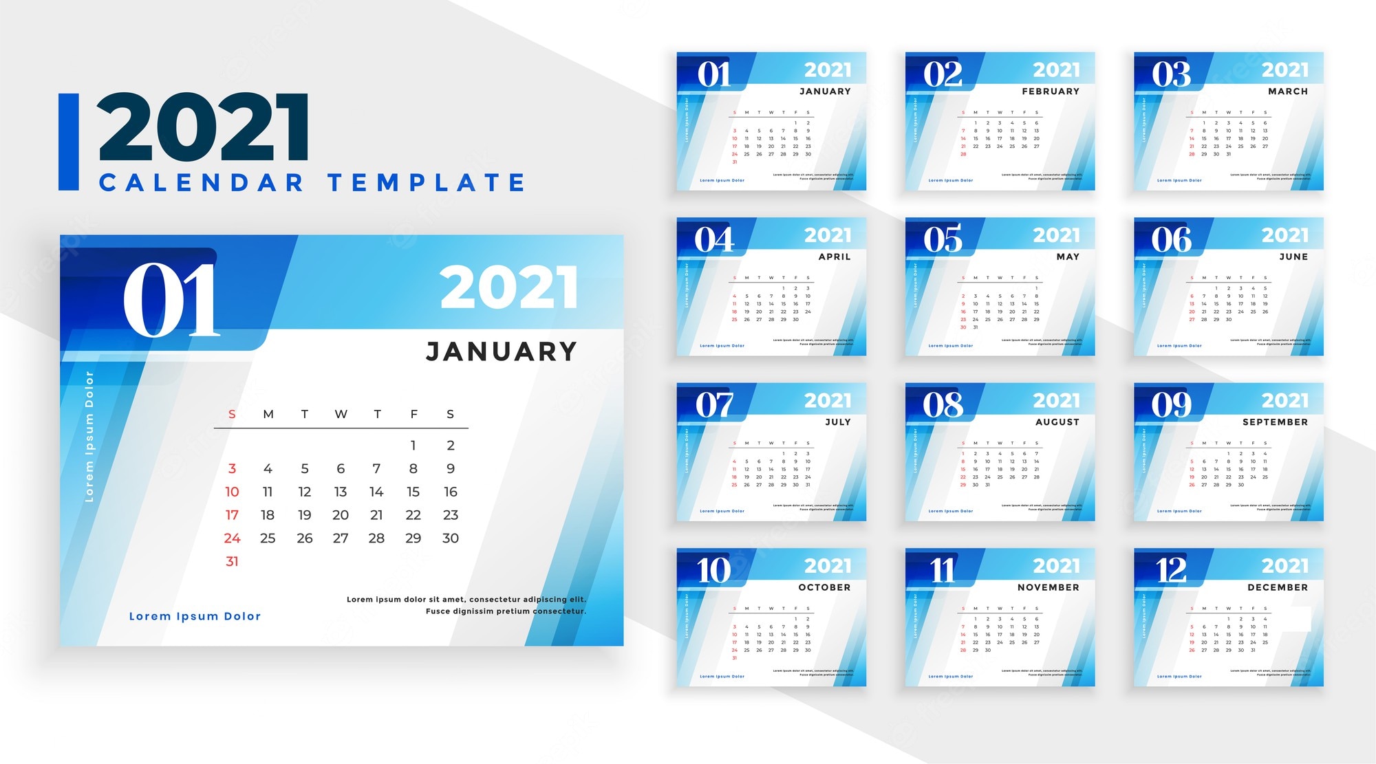 Detail Kalender Template 2021 Nomer 38