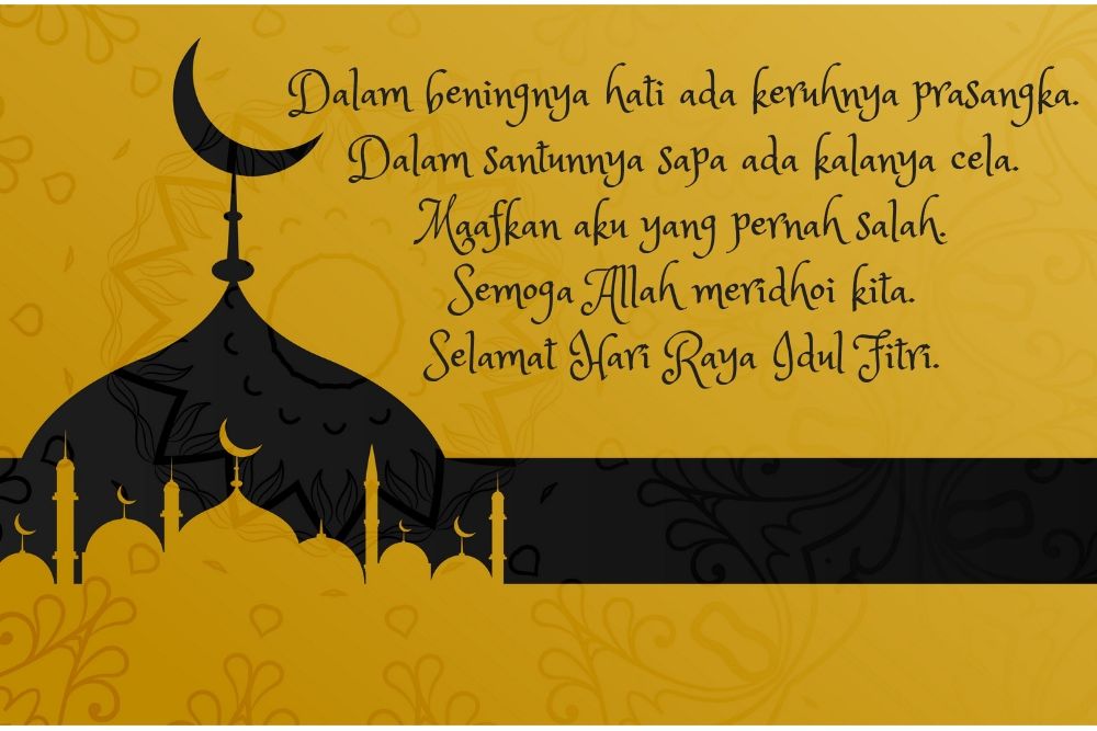 Detail Kaligrafi Ucapan Selamat Hari Raya Idul Fitri Nomer 24