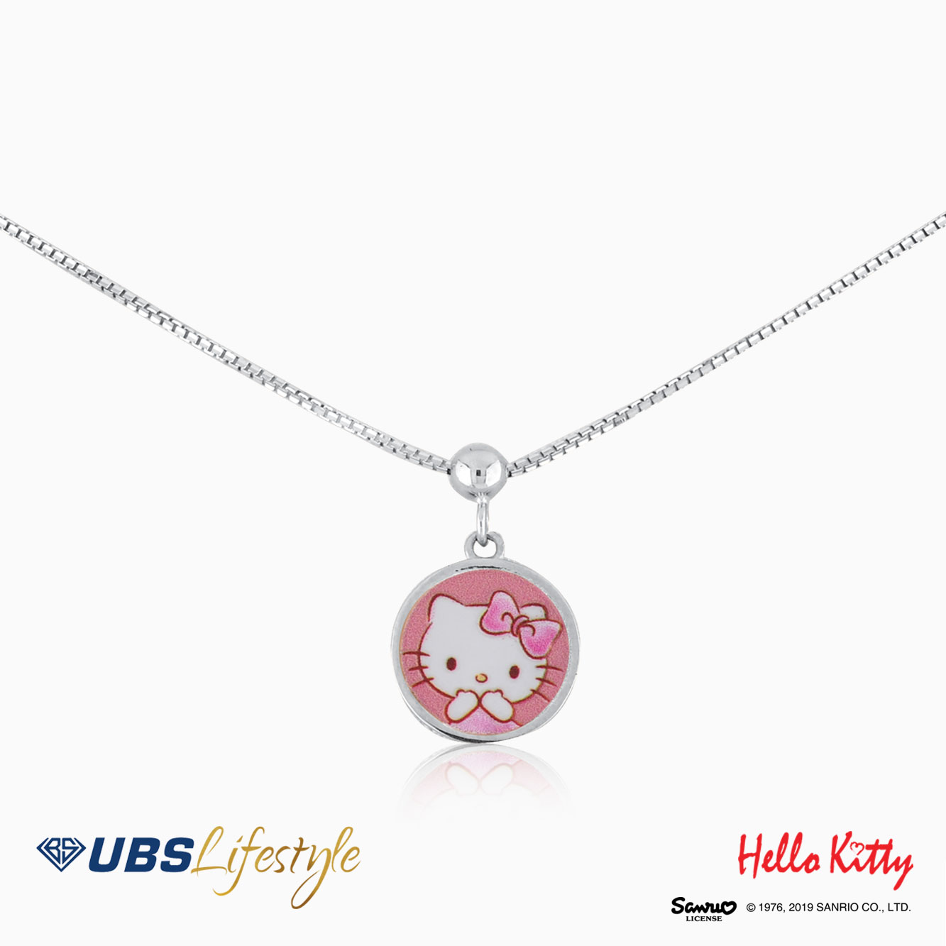 Detail Kalung Emas Hello Kitty Nomer 16