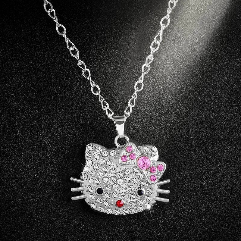 Detail Kalung Hello Kitty Nomer 35