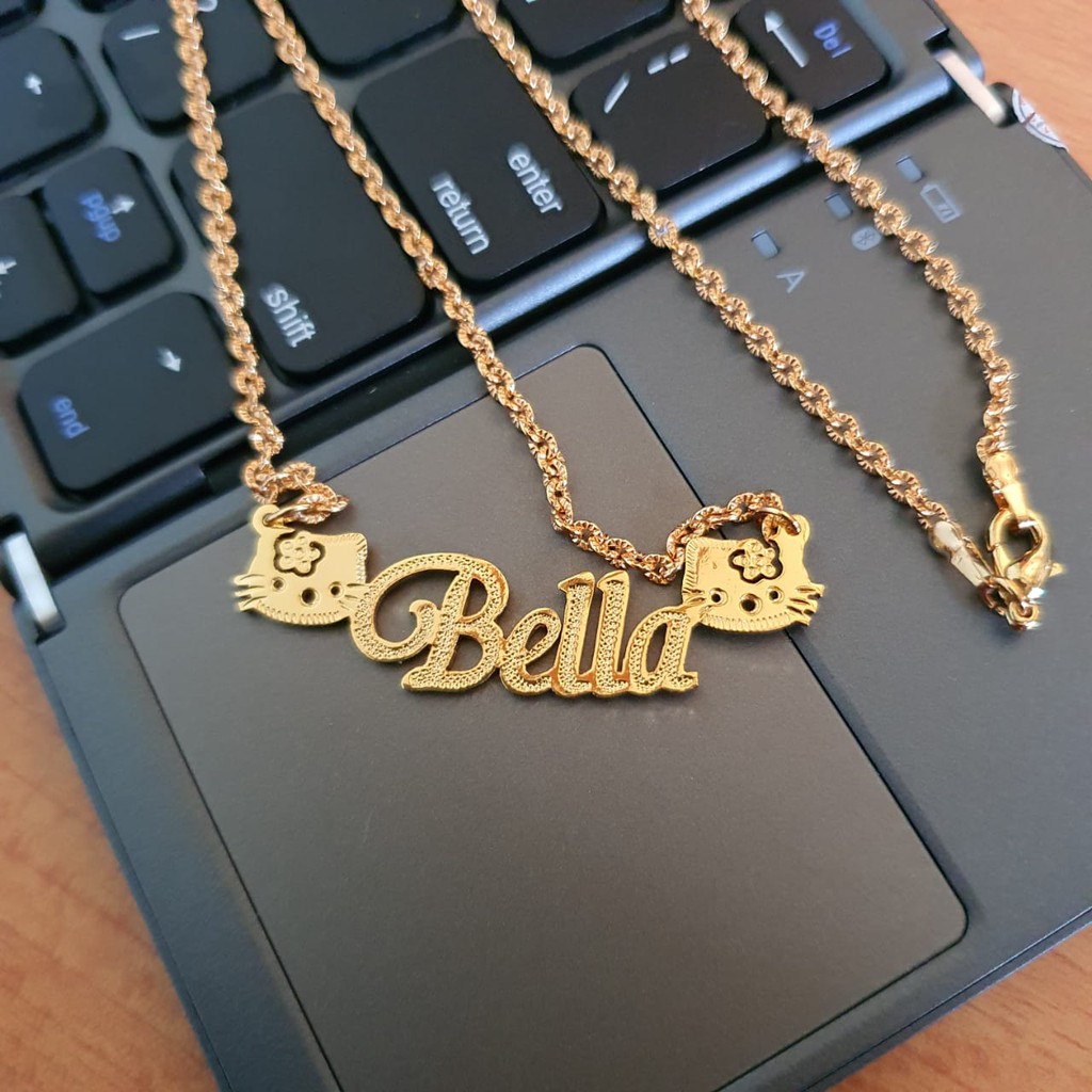 Detail Kalung Nama Hello Kitty Nomer 51