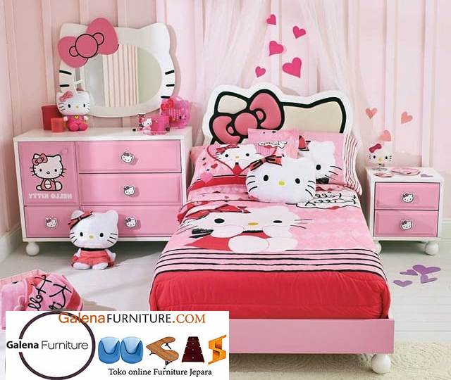 Detail Kamar Anak Perempuan Hello Kitty Nomer 22