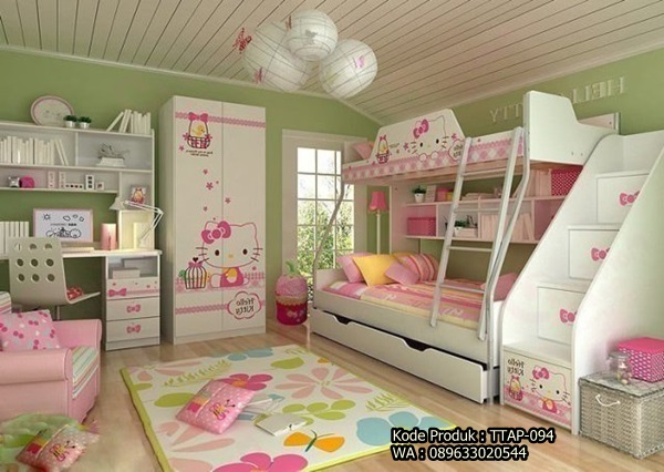 Detail Kamar Anak Perempuan Hello Kitty Nomer 35