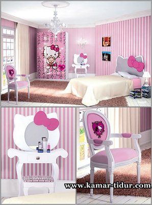 Detail Kamar Anak Perempuan Hello Kitty Nomer 45