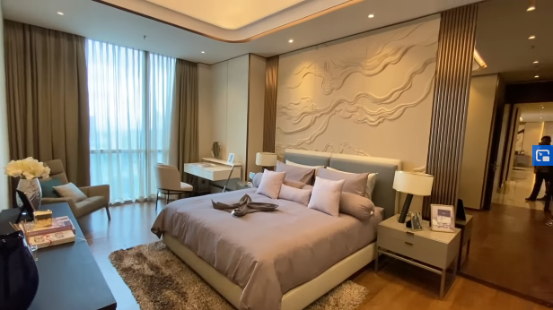 Detail Kamar Apartemen Mewah Nomer 21