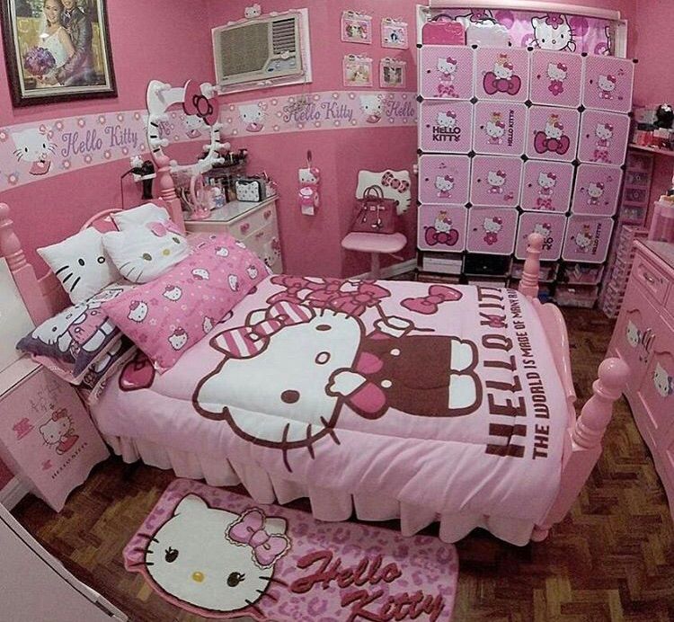 Detail Kamar Gambar Hello Kitty Nomer 43