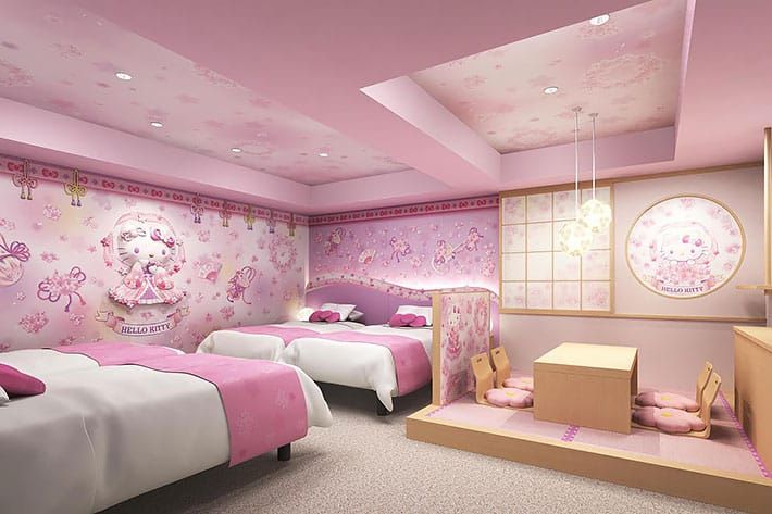 Detail Kamar Hello Kitty Ungu Nomer 14