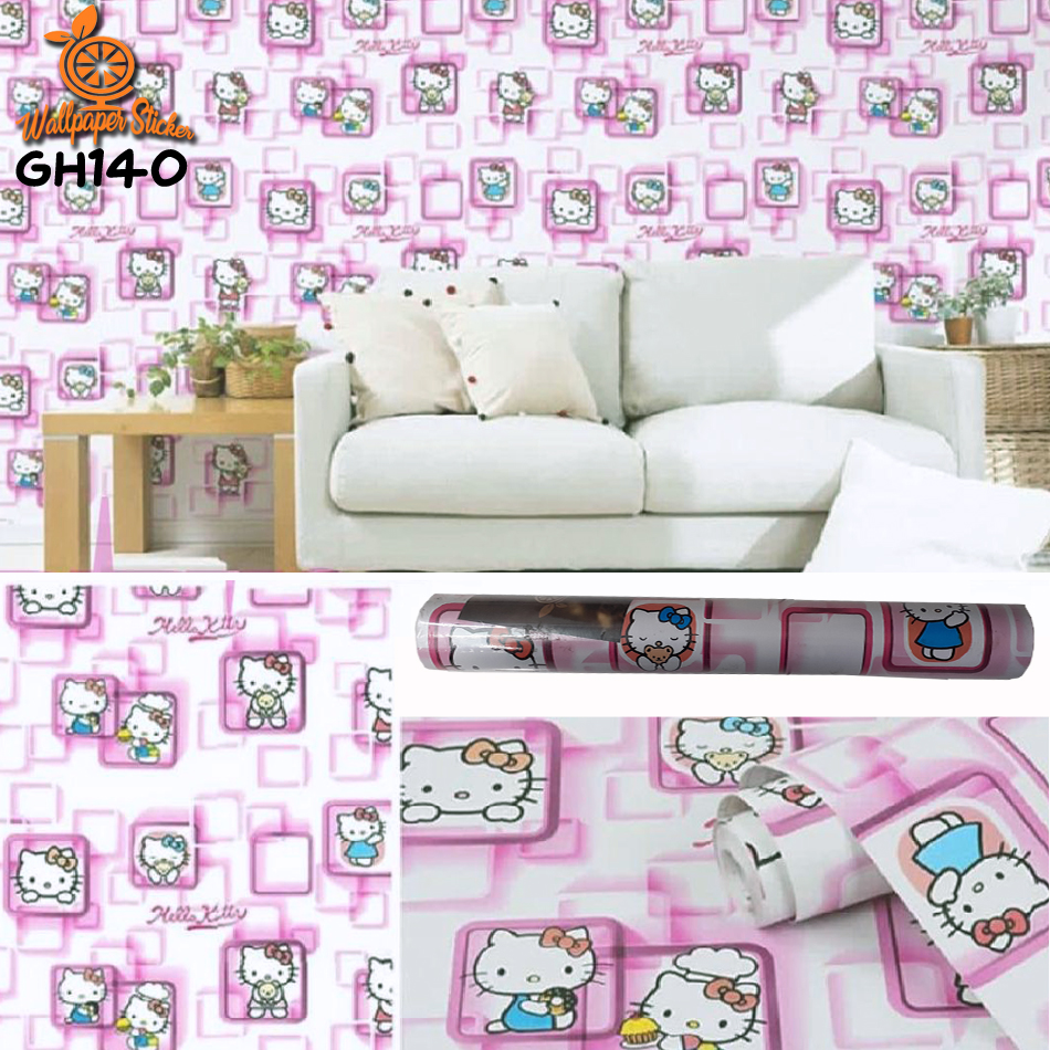 Detail Kamar Hello Kitty Ungu Nomer 50