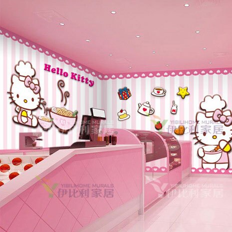 Detail Kamar Tema Hello Kitty Nomer 13