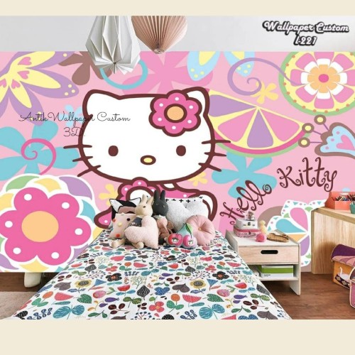 Detail Kamar Tema Hello Kitty Nomer 35