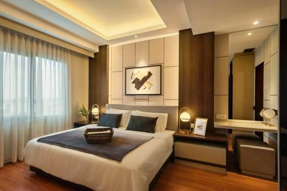 Detail Kamar Tidur Apartemen Mewah Nomer 9