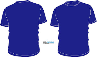 Detail Kaos Polos Biru Depan Belakang Untuk Desain Nomer 15