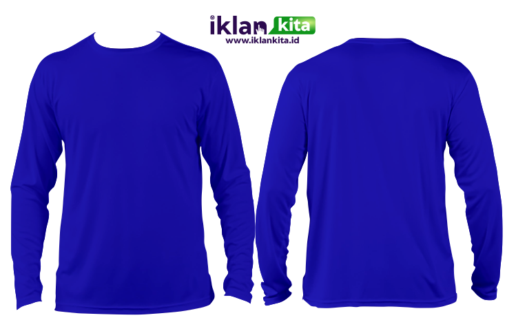 Detail Kaos Polos Biru Depan Belakang Untuk Desain Nomer 8