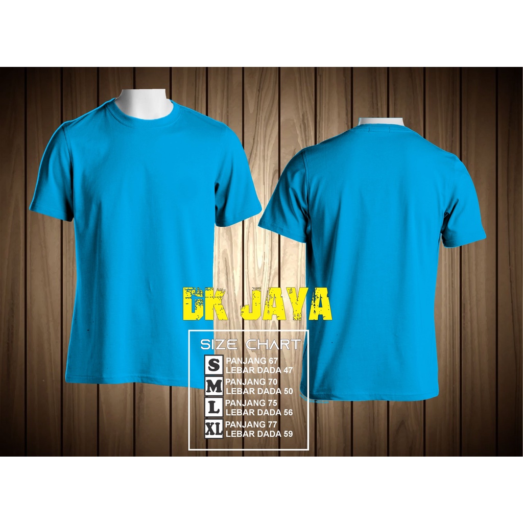 Detail Kaos Polos Biru Laut Depan Belakang Untuk Desain Nomer 2