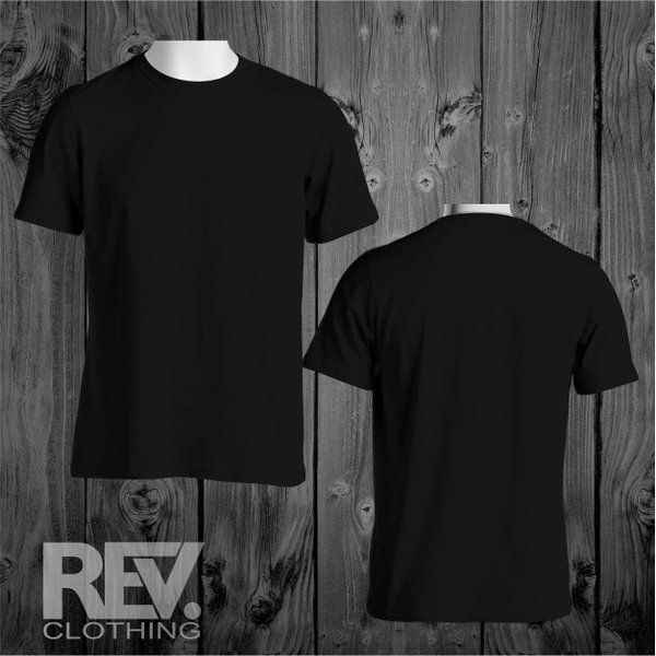 Detail Kaos Polos Hitam Depan Belakang Untuk Desain Hd Nomer 18