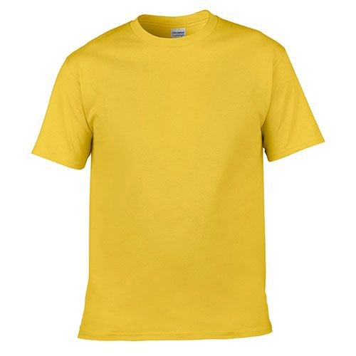 Detail Kaos Polos Kuning Depan Belakang Untuk Desain Nomer 2