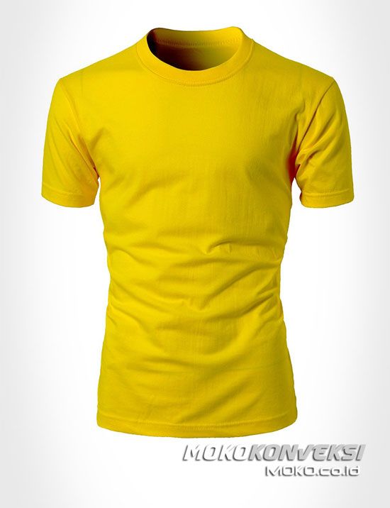 Detail Kaos Polos Kuning Depan Belakang Untuk Desain Nomer 10