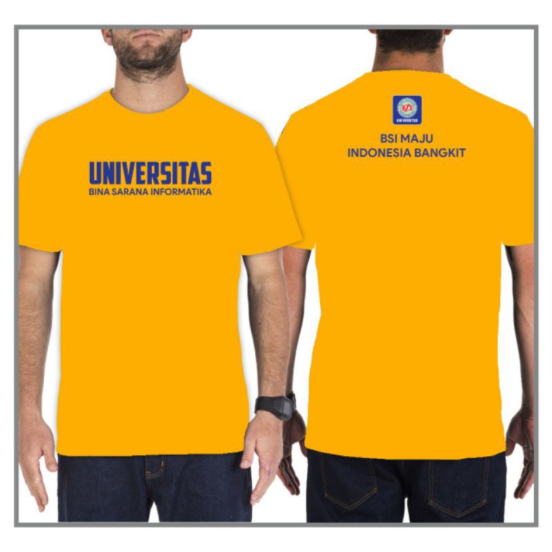 Detail Kaos Polos Kuning Depan Belakang Untuk Desain Nomer 21