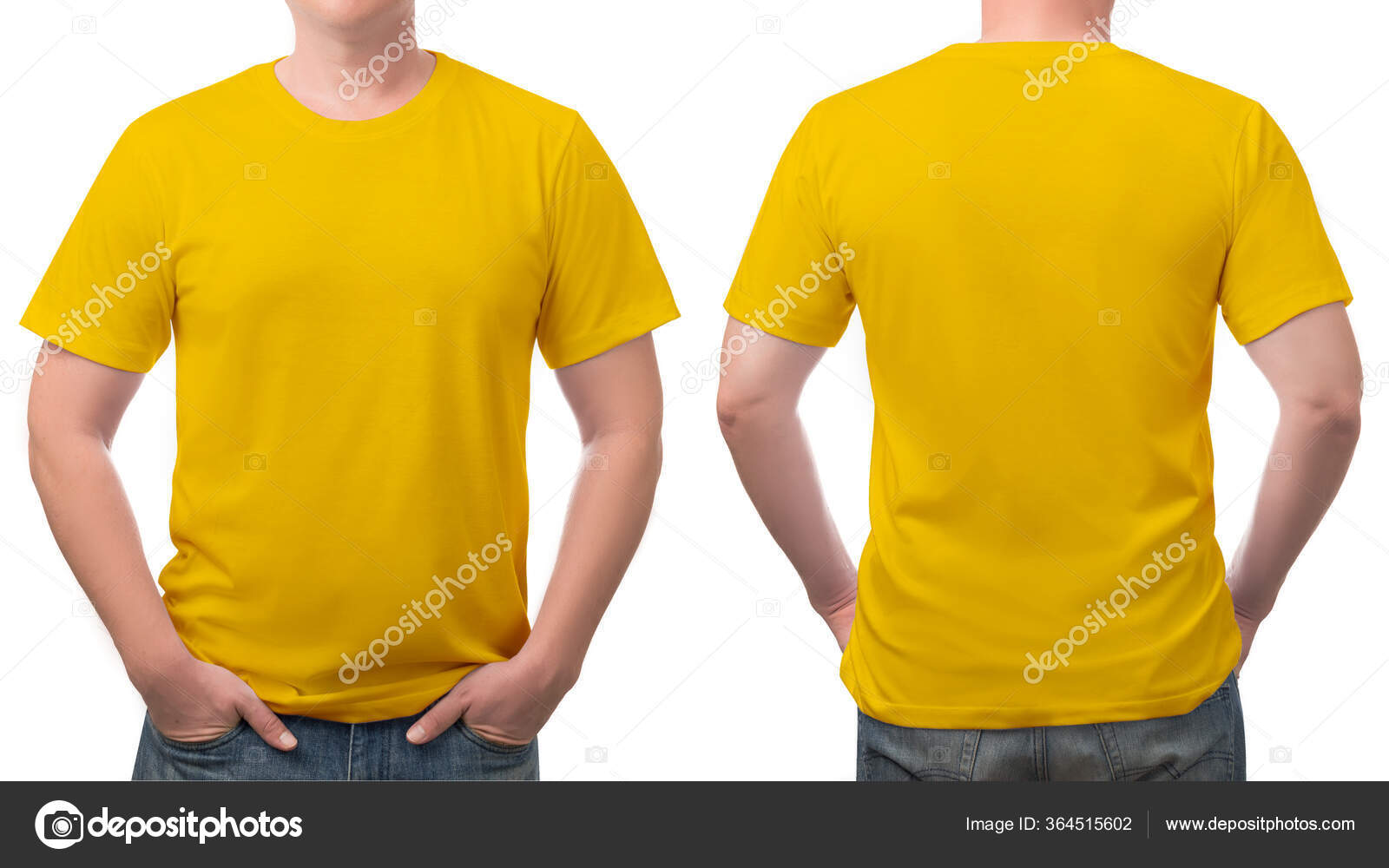 Detail Kaos Polos Kuning Depan Belakang Untuk Desain Nomer 4