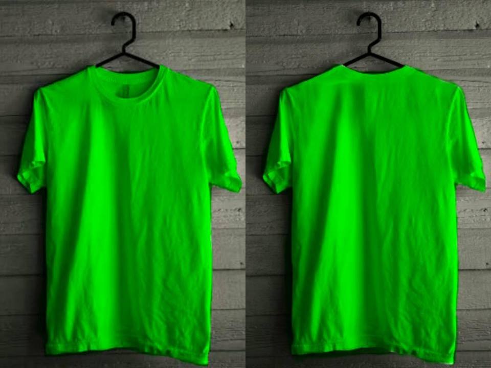 Detail Kaos Polos Kuning Depan Belakang Untuk Desain Nomer 36